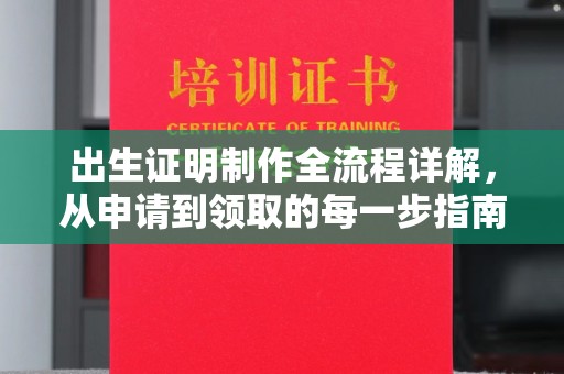 承德出生证明制作全流程详解，从申请到领取的每一步指南