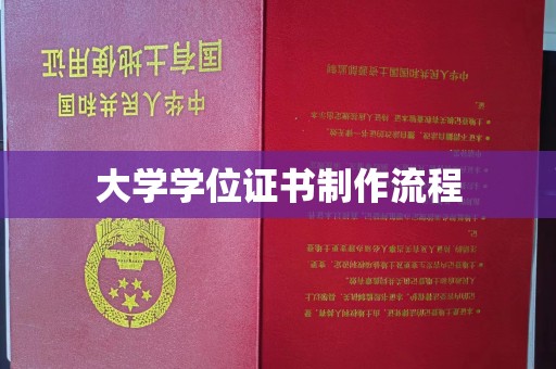承德大学学位证书制作流程