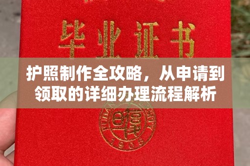 承德护照制作全攻略，从申请到领取的详细办理流程解析
